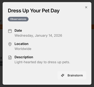 Brainstorm newsjacking ideas